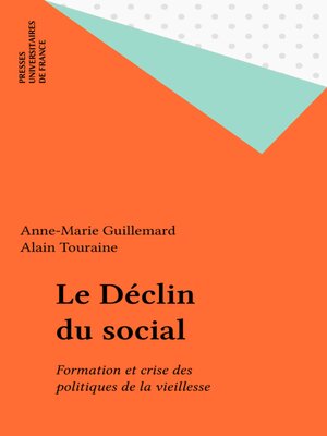 cover image of Le Déclin du social